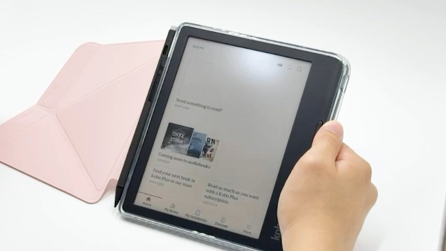 Kobo Libra Color 本体(付属品あり) + 透明カバー Clear Case for Kobo Libra Colour and Screen Protector, Libra Color